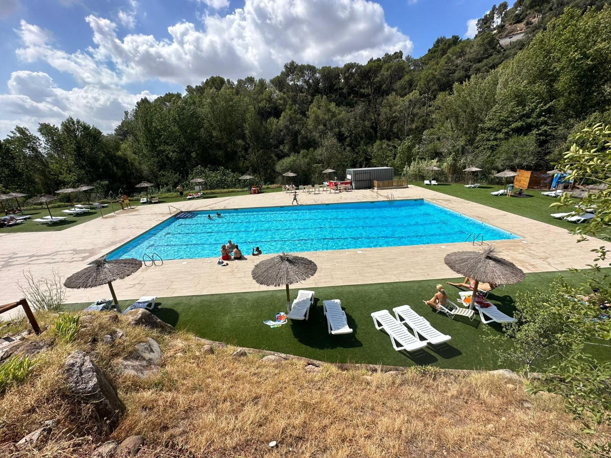 Camping El Pasqualet Otel Caldes De Montbui Dış mekan fotoğraf